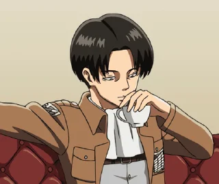 Sticker from the "Attack on Titan (Animated)" sticker pack