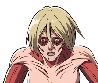 Sticker from the "Attack on Titan (Animated)" sticker pack