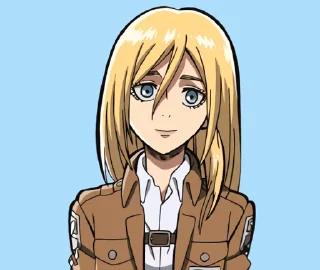 Sticker from the "Attack on Titan (Animated)" sticker pack