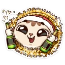 Telegram sticker pack "Вместе теплее"