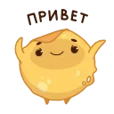 Telegram sticker pack "Блинчик и Сметанка"