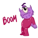 Sticker from the "BOOM VIP" sticker pack