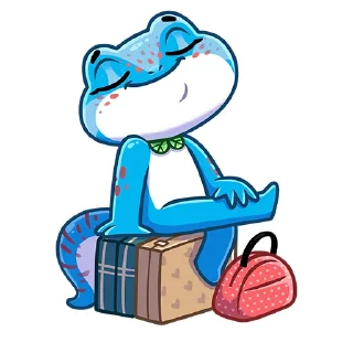 Telegram sticker pack "Милли"