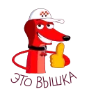 Sticker from the "Везунчик" sticker pack