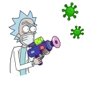 Sticker from the "Coronavirus Animated" sticker pack