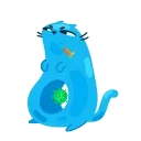 Sticker from the "Coronavirus Animated" sticker pack