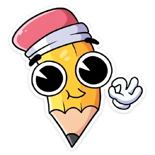 Telegram sticker pack "Канцелярики"