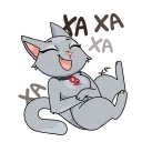 Sticker from the "Анфиса возвращается!" sticker pack