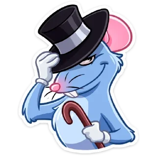 Telegram sticker pack "Мистер Крыс"