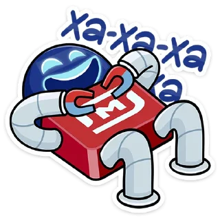 Telegram sticker pack "Робот М-3000 из Магнита"