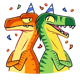 Telegram sticker pack "Рик и Рок"