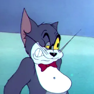 Стикер из набора "Tom & Jerry"