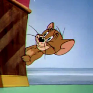 Стикер из набора "Tom & Jerry"