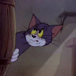 Стикер из набора "Tom & Jerry"