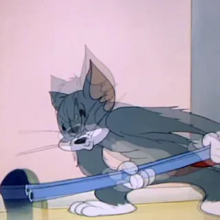 Стикер из набора "Tom & Jerry"