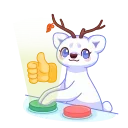 Sticker from the "Снуки" sticker pack