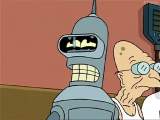 Стикер из набора "Futurama"