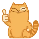 Sticker from the "Persik Animated" sticker pack