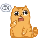 Sticker from the "Persik Animated" sticker pack