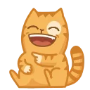 Sticker from the "Persik Animated" sticker pack