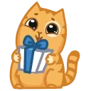 Sticker from the "Persik Animated" sticker pack