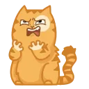 Sticker from the "Persik Animated" sticker pack