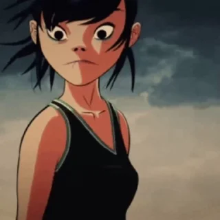 Стикер из набора "Gorillaz"