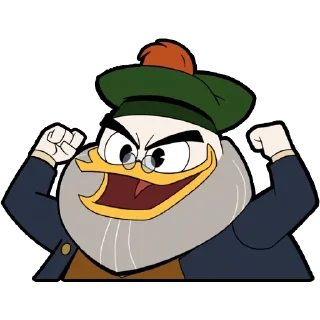 Telegram sticker pack "Glomgold │ DuckTales │ Утиные Истории"