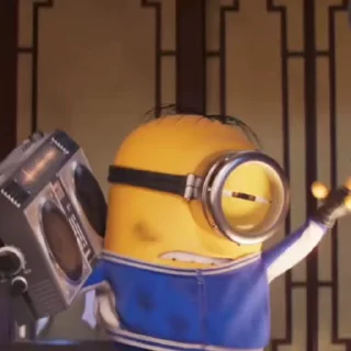 Стикер из набора "Minions🍌"