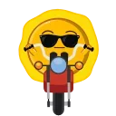 Sticker from the "Sunny" sticker pack