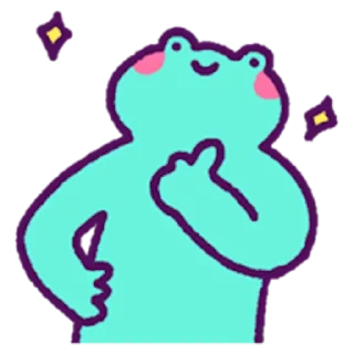 Telegram sticker pack "oh_my_frog"