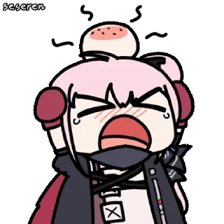 Sticker from the "Girls Frontline 2 Seseren" sticker pack