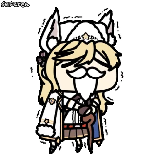 Sticker from the "Girls Frontline 2 Seseren" sticker pack