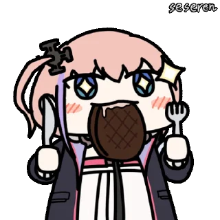 Sticker from the "Girls Frontline 2 Seseren" sticker pack