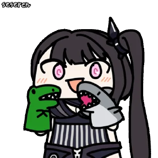 Sticker from the "Girls Frontline 2 Seseren" sticker pack