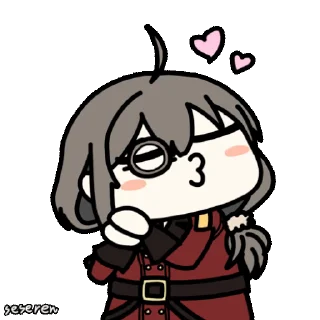 Sticker from the "Girls Frontline 2 Seseren" sticker pack