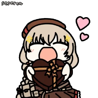 Sticker from the "Girls Frontline 2 Seseren" sticker pack