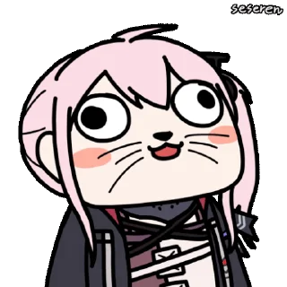 Sticker from the "Girls Frontline 2 Seseren" sticker pack