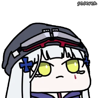 Sticker from the "Girls Frontline 2 Seseren" sticker pack