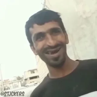 Стикер из набора "👈🏻اینجاکلی استیکر باحاله😻"