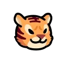 Telegram sticker pack "LIHKG Tiger HD"