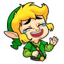 Telegram sticker pack "The Hero of Hyrule"