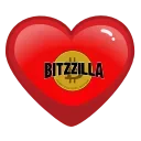 Sticker from the "Bitzzilla" sticker pack