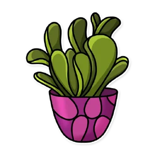 Telegram sticker pack "Cactuses"