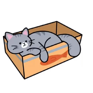 Sticker from the "Kitties" sticker pack