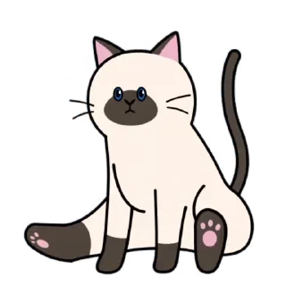 Sticker from the "Kitties" sticker pack