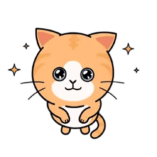 Sticker from the "Kitties" sticker pack