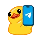 Sticker from the "Duck X2" sticker pack