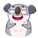 Telegram sticker pack "Kozy Koala"