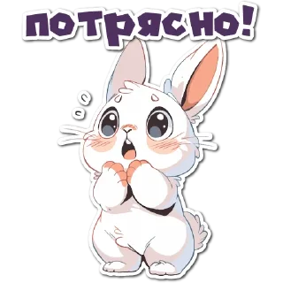 Telegram sticker pack "Нейро Зайки"